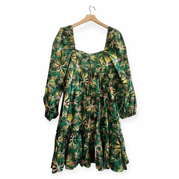 Ulla Johnson Alita Dress in Tigerlily, Size 12, New with tag, Printed mini dres - Picture 4 of 16